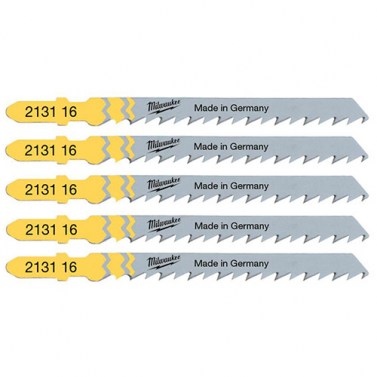 Consumibles para herramientas - Hojas Segueta Corte Rápido Madera 75x4 mm 5 unidades