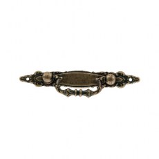 Asas y anillas mueble - Asa 217B2 117mm Cuero