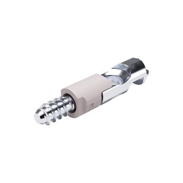 Herraje para mueble - Empalme Target J10 Tornillo Euro Largo 11mm Zincado