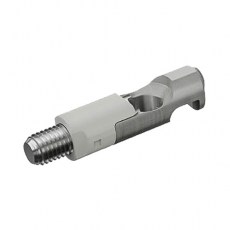 Herraje para mueble - Empalme Target J12 Métrica 6 Largo 8mm Zincado