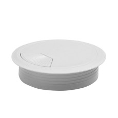Iluminación - Pasacables Mod. 140 Redondo Ø60 mm Blanco