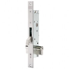 Cerraduras puerta metálica - Cerradura Metálica 2241BE Gancho sin Pestillo E25 mm Inox