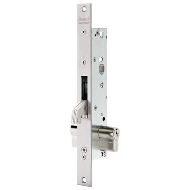 Cerraduras puerta metálica - Cerradura Metálica 2241BE Gancho sin Pestillo E25 mm Inox