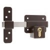 Cerrojo de seguridad YALE 22 HSK Marrón