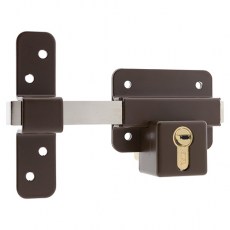 Cerrojo de seguridad YALE 22 HSK Marrón