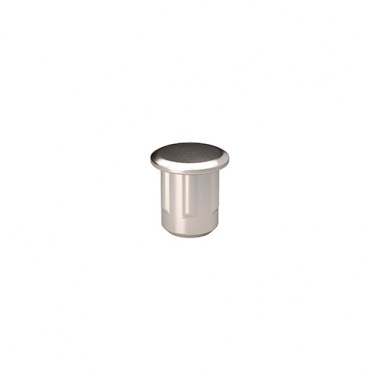 Herraje para mueble - Embellecedor Tapón Ø5mm Níquel