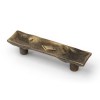 Tiradores mueble - Tirador Traditional 230 64mm Rombo Cuero Mate