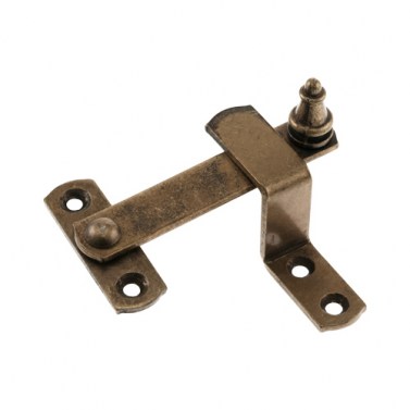 Fallebas y Cremonas para Ventanas - Aldabilla Postigo MOD2 Solape 30 mm Cuero