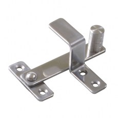 Fallebas y Cremonas para Ventanas - Aldabilla Postigo MOD2 Solape 30 mm Inox