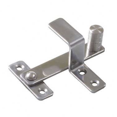 Fallebas y Cremonas para Ventanas - Aldabilla Postigo MOD2 Solape 30 mm Inox
