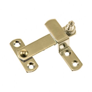 Fallebas y Cremonas para Ventanas - Aldabilla Postigo MOD2 Solape 30 mm Latón Pulido