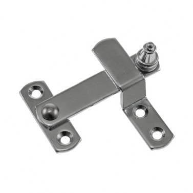 Fallebas y Cremonas para Ventanas - Aldabilla Postigo MOD2 Solape 30 mm Níquel Satinado