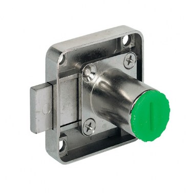 Cerradura Lengüeta Corta SYMO E25 mm Derecha Níquel