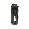 Tirador con Bocallave 236 90x30 mm Negro