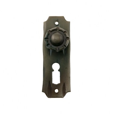 Tirador con Bocallave 236 90x30 mm Patinado