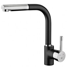 TEKA Grifo Cocina Caño Alto ARK 938 Extraíble Negro