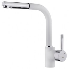 TEKA Grifo Cocina Caño Alto ARK 938 Extraíble Blanco