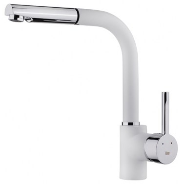 TEKA Grifo Cocina Caño Alto ARK 938 Extraíble Blanco