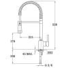 TEKA Grifo Cocina Caño Alto ARK 939 Cromo