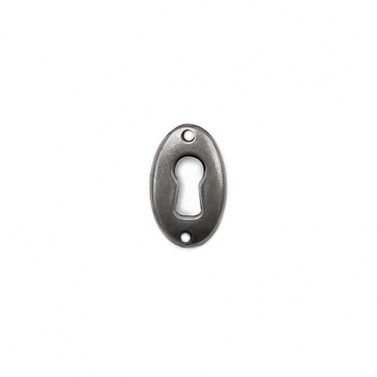 Bocallave Ovalado 30x20mm Plata Mate
