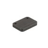 Cerraduras y cierres armario - Tope para Puertas Dobles 43x30x 6,5 mm Nylon Negro