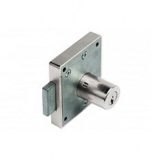 Cerradura Mueble con Cilindro de 37 mm MOD23-R E30 mm Níquel