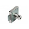 Cerradura Mueble con Cilindro de 25 mm MOD23-R E30 mm Níquel Llaves Iguales