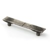 Tiradores mueble - Tirador Traditional 248 64mm cuadrados Plata Mate