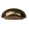 Asas y anillas mueble - Tirador Concha Traditional 254 78 mm Envejecida