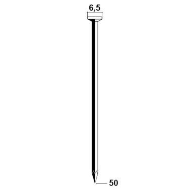 Clavo en Bobina Ø2,5 50 mm Caja 9.000