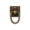 Asas y anillas mueble - Colgante 259 54x33 mm Bronce Envejecido