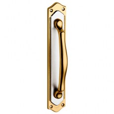 Manillones con placa - Manillón con Placa 2602 Cromo y Oro