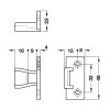 Herraje para mueble - Herraje Keku AS Pieza para Tableros