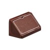 Herraje para mueble - Ensamble Angular con Tapa Marrón