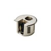 Herraje para mueble - Herraje Unión Excéntrica RAFIX20 T19 Simple con Reborde Níquel