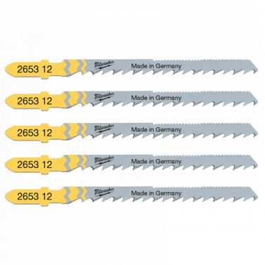 Consumibles para herramientas - Hojas Segueta Corte Curvo 75x4/1,2 mm 5 unidades