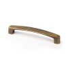 Tiradores mueble - Tirador Traditional 275 64mm cuadrados Cuero Mate