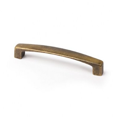 Tiradores mueble - Tirador Traditional 275 64mm cuadrados Cuero Mate