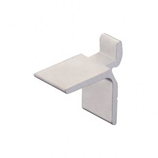 Portabaldas 11 mm Aluminio Plata Mate