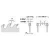 Consumibles para herramientas - Disco Incisor Cónico 288 120x3.1-4x20 Z24