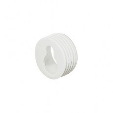 Perchas - Colgador Embutir 20mm Blanco