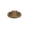 Asa Ovalada 295 56x33 mm Cuero Viejo
