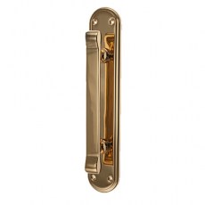 Manillones con placa - Manillón con Placa 295MO Baño Oro