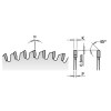 Consumibles para herramientas - Disco Widia 297 HW 250x3.2x30 Z80 Aluminio + DM