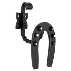 Varios forja - Percha 2 Herradura 175x90 mm Negro