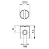 Tornillos y Tacos - Tuerca Émbolo 2T 10x13 mm Métrica 6