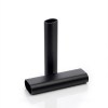 Tubo 4 Metros Oval 30x15 mm Negro Mate