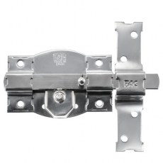 Cerrojo 301R/120 Llave/Botón B90 Níquel