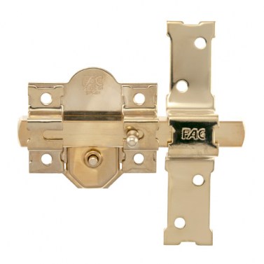 Cerrojo 301R/80 Llave/Botón B70 Dorado