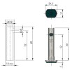 Nivelador Embutir Rekord 12 H52 mm